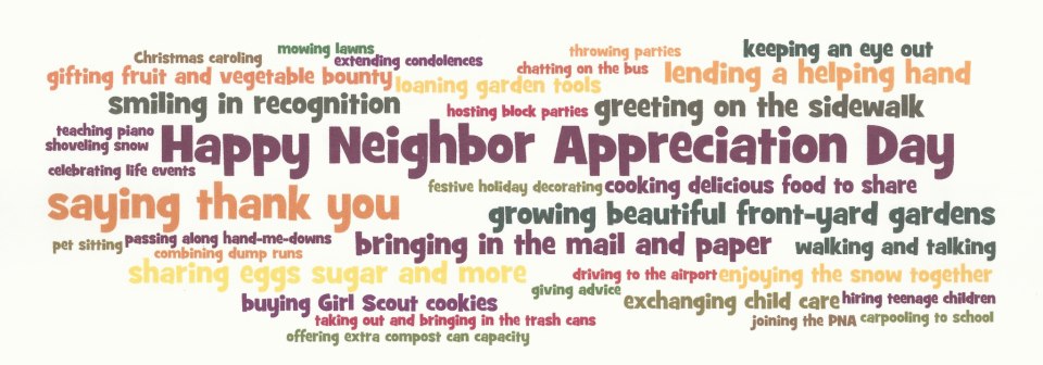 neighbor appreciation day