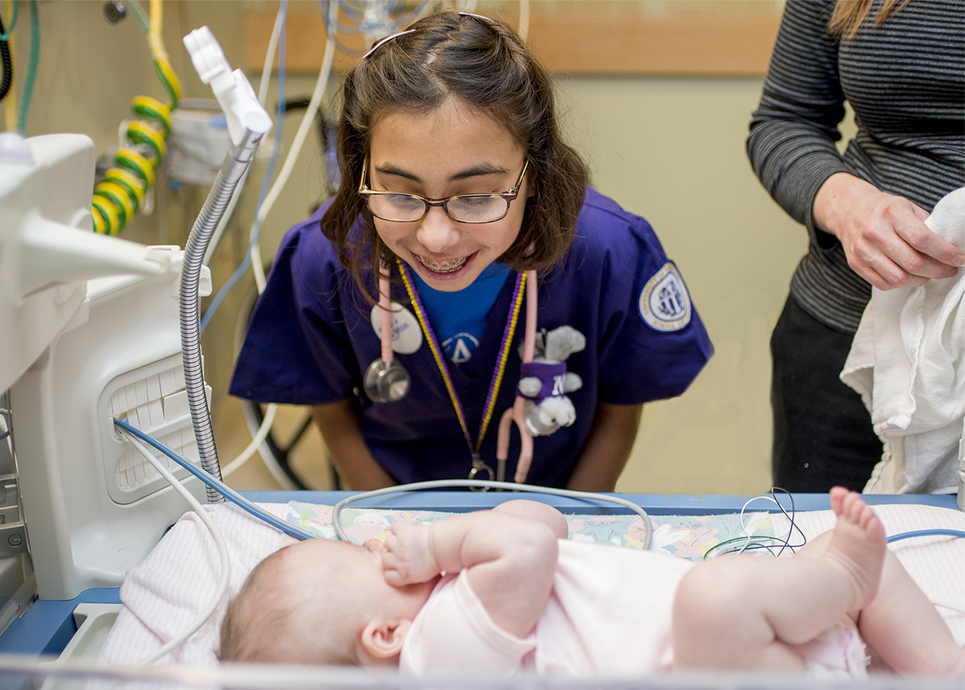 The Make-A-Wish Foundation granted Samantha's wish to be a nurse for a day with help from UW Medicine