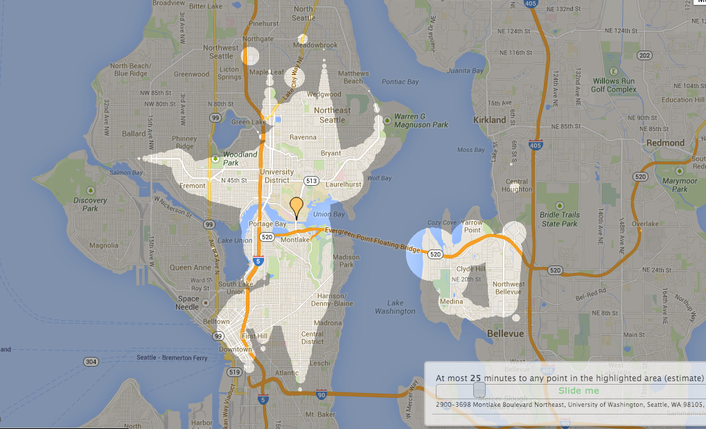 Transit Access Today S Islands Of Seattle The Whole U   Screen Shot 2014 03 18 At 11.10.50 AM 