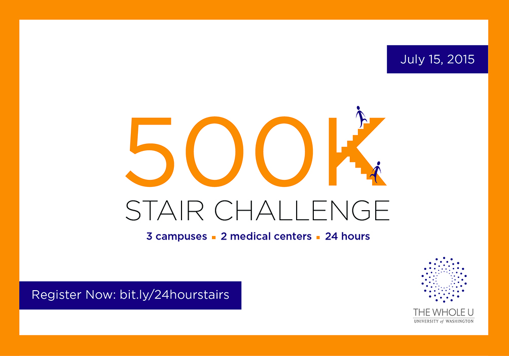 UW stair challenge