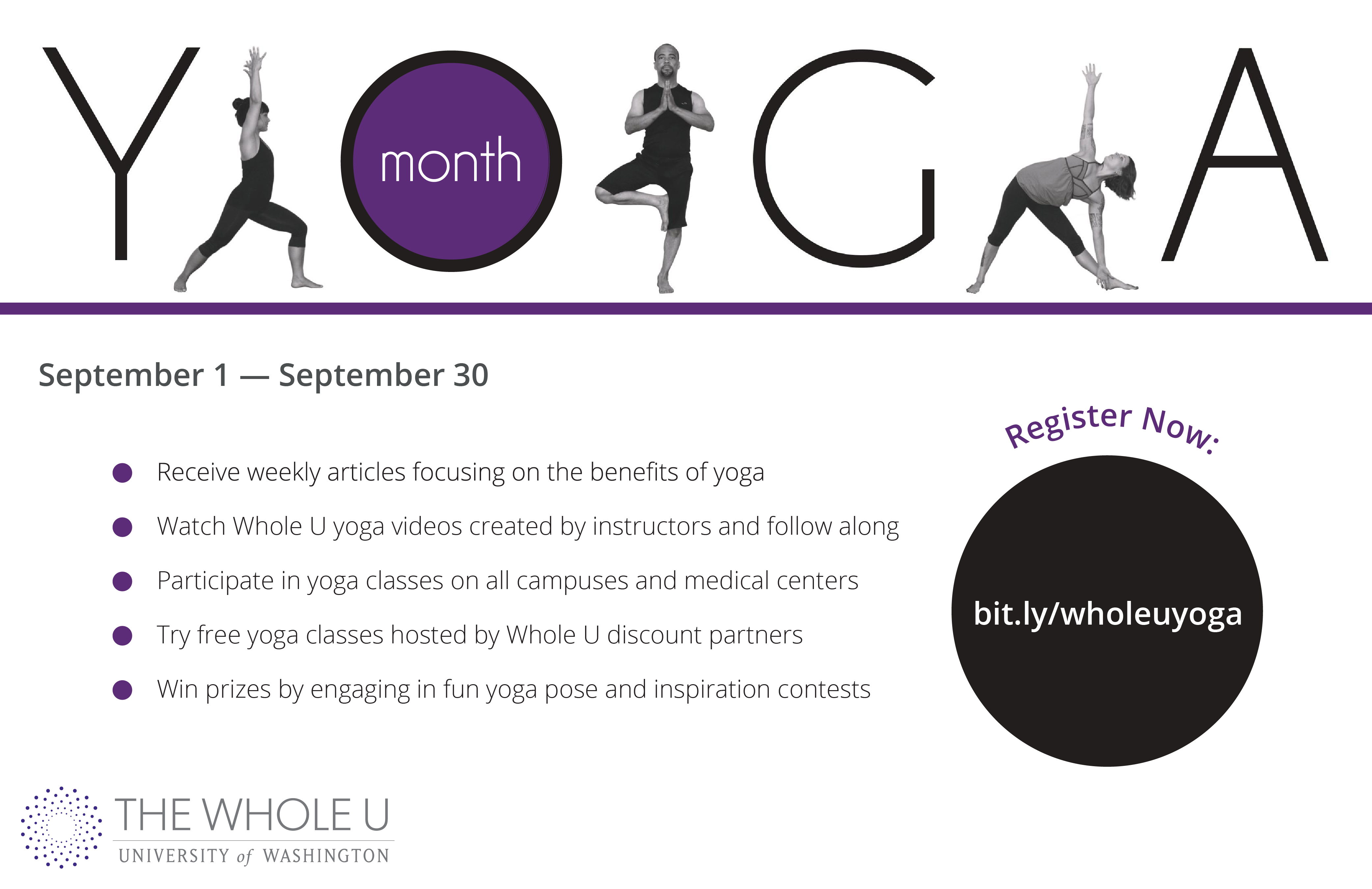 UW national yoga month