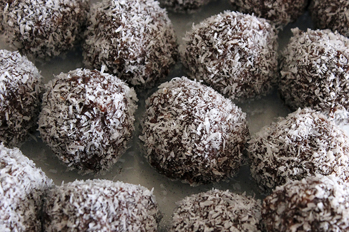Chocolate truffle recipe coconut