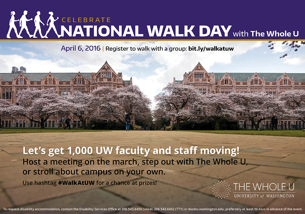 Celebrate National Walk Day with The Whole U | The Whole U