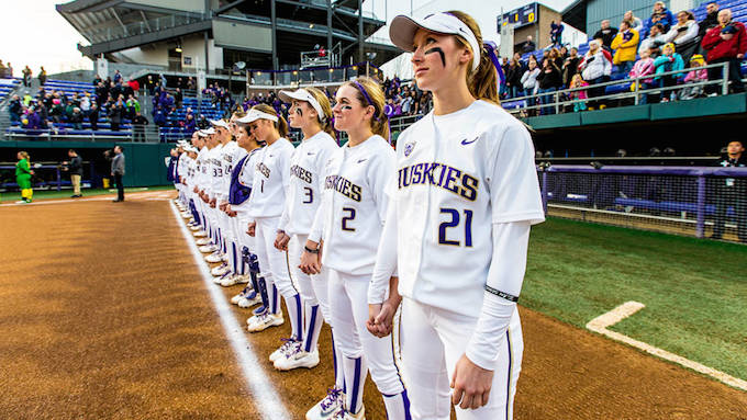 Husky softball