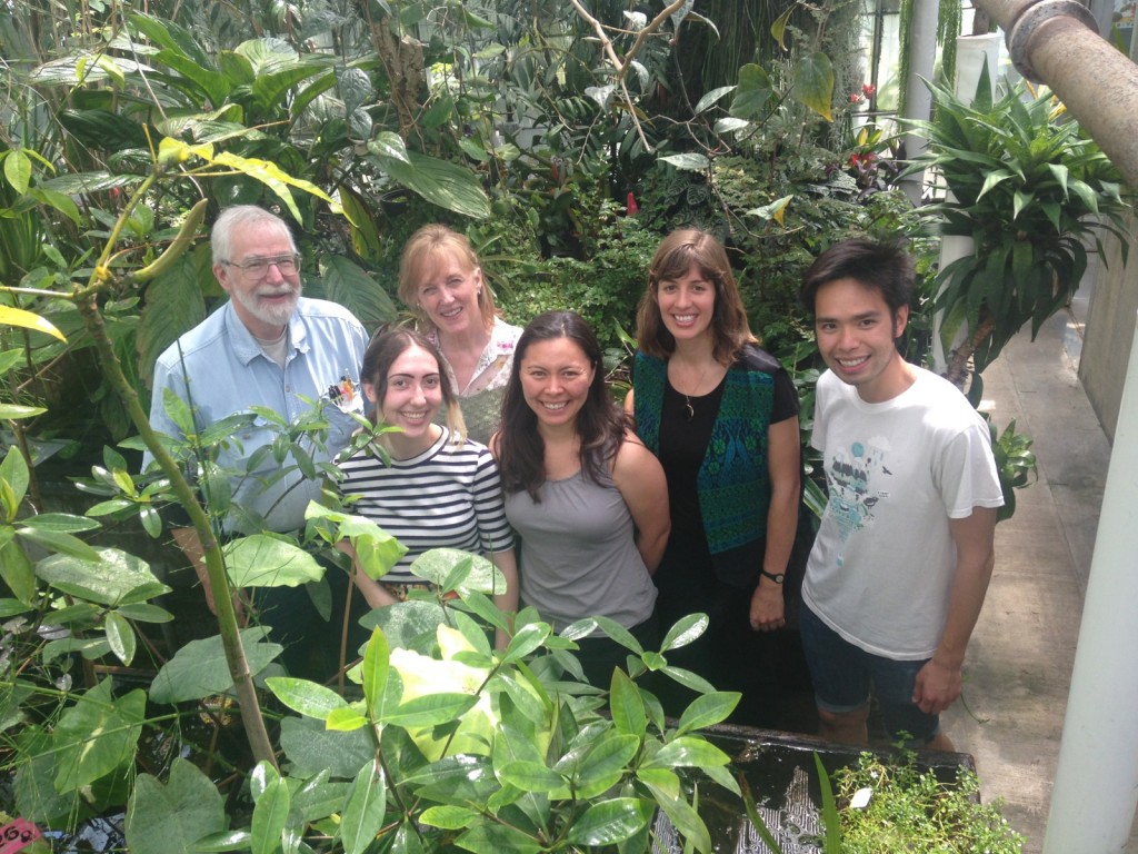 UW greenhouse staff