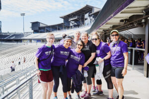 Smiles from a group of UW Fitness Day participants