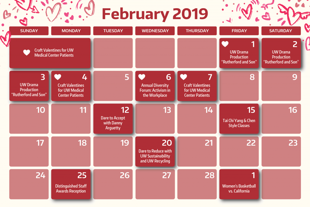 February Events The Whole U