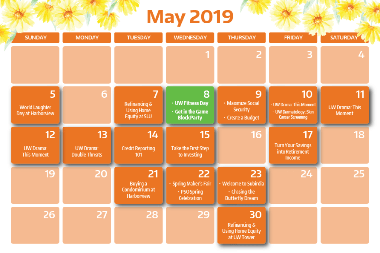 Make the Most of Spring with May Events The Whole U