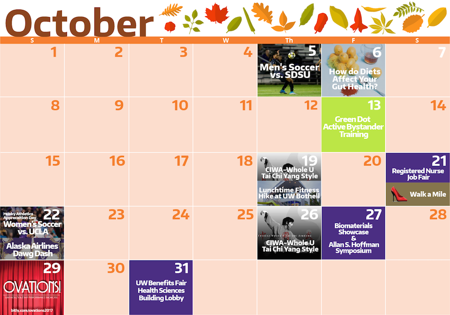 October Events at the UW | The Whole U