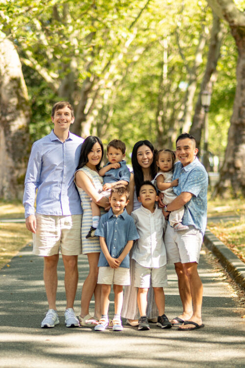 A family affair shot by Latife Whittington on Memorial Way